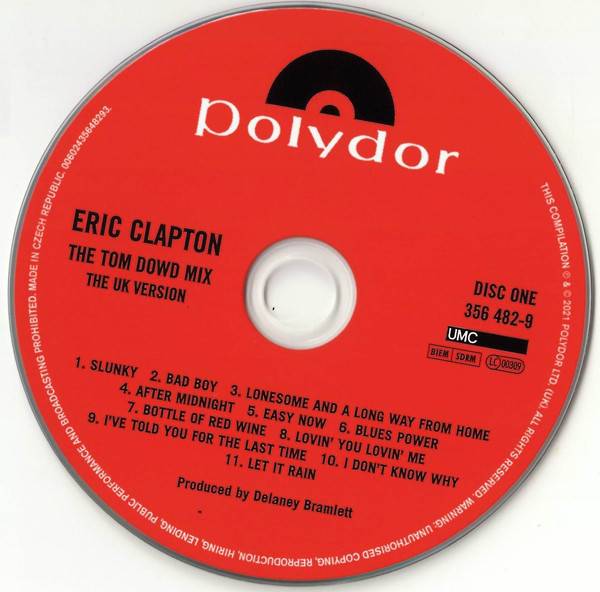 Eric Clapton Eric Clapton [Anniversary Deluxe Edition] : CD1